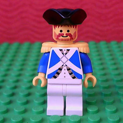 LEGO Minifigure-Imperial Soldier - Officer-Pirates / Pirates I / Imperial Soldiers-PI063-Creative Brick Builders